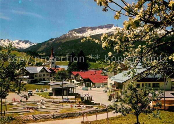 Riezlern Kleinwalsertal Vorarlberg Panorama Schwarzwassertal Hoher Ifen Al