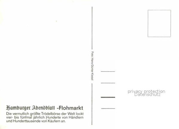 Hamburg Flohmarkt Trödelbörse – Bild 2
