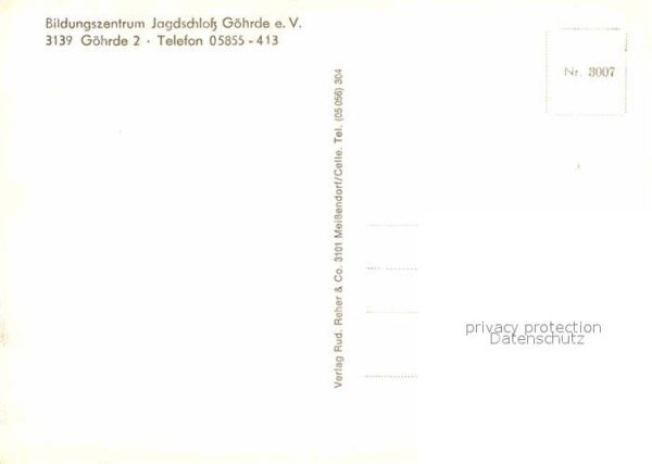 Goehrde Bildungszentrum Jagdschloss Europahaus – Bild 2