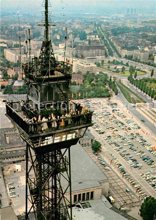 Berlin Berliner Funkturm Aussichtsplattform