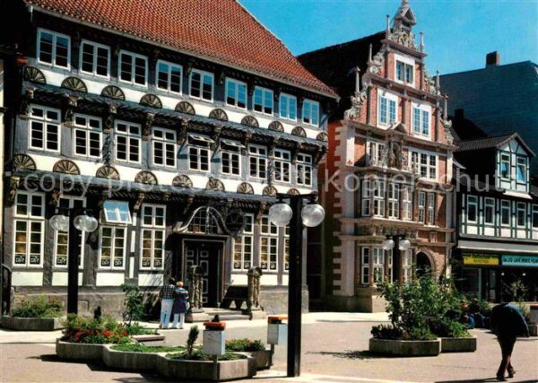 Hameln Weser Stadt der Rattenfängersage Stiftsherren