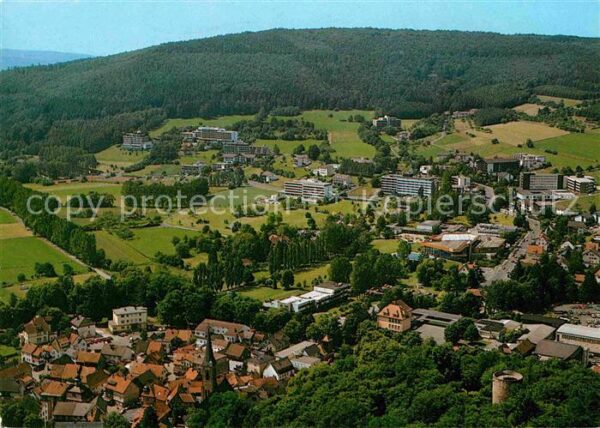 Salmuenster Bad Soden Teilansicht Heilbad mit Vogelsberg Flie