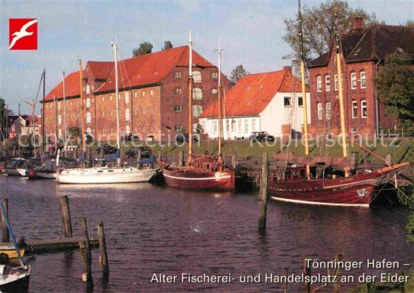 Toenning Nordseebad Hafen Alter Fischerei und Handelsplatz