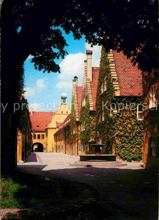 Augsburg St Markus Kirche Senioratsbau der Fugge