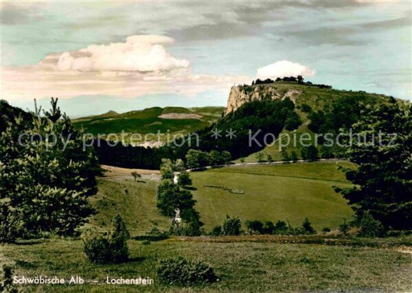 Weilstetten Lochenstein Schwäbische Alb Landschafts