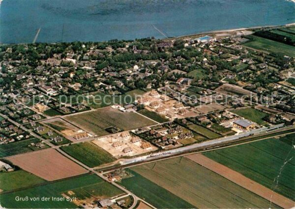 Westerland Sylt Fliegeraufnahme