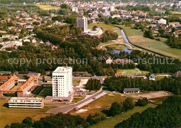 Bad Bramstedt Solbad Moorbad Fliegeraufnahme