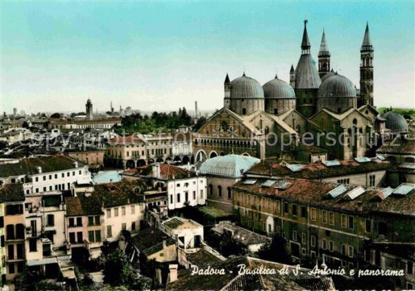 Padova Basilica di Sant Antonio e panorama