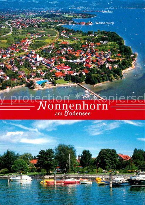 Nonnenhorn mit Blick nach Wasserburg Lindau Fliege