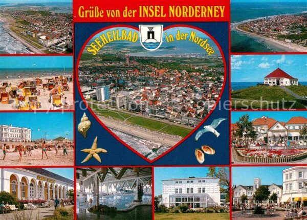 Norderney Nordseebad Seeheilbad Nordseeinsel Strand Hotels K