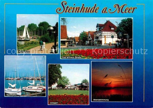 Steinhude Promenade Graf Wilhelm Strasse Yachthaf