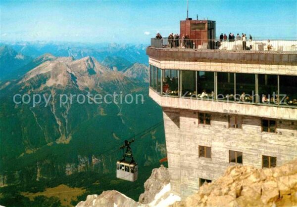 Zugspitze Gipfelrestaurant Berghotel Bergbahn Alp