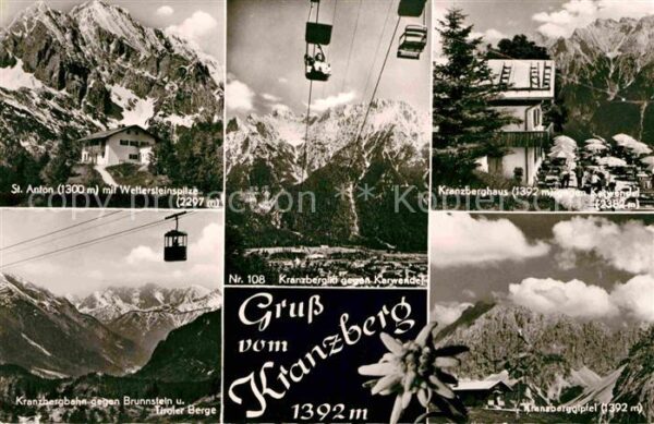 Kranzberghaus Karwendelgebirge Bergbahn Tiroler Berge