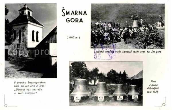 Laibach Slowenien Smarna Gora romanische Kapelle Glockent