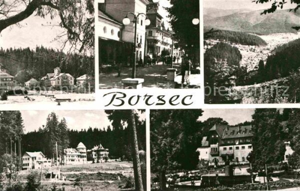 Borsec Teilansichten Kurort