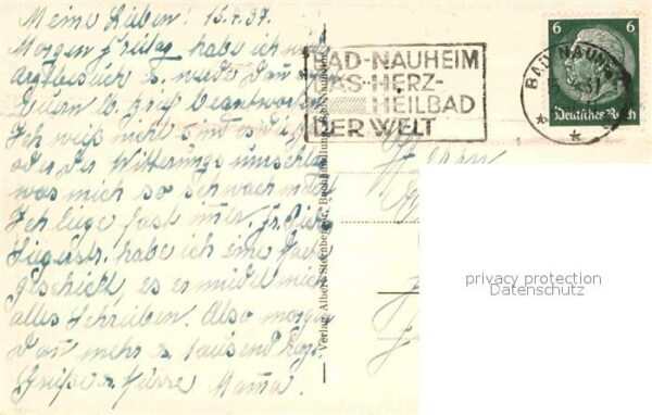 Bad Nauheim Sprudelhof bei Nachtbeleuchtung Gedicht – Bild 2