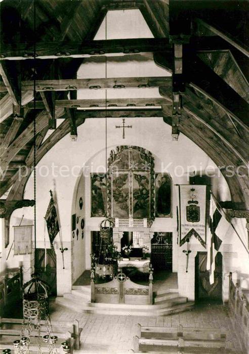 Luetzen Gustav Adolf Gedenkstätte Kapelle Innen