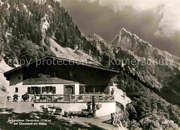 Hoefats Berggasthaus Gerstruben Alpen