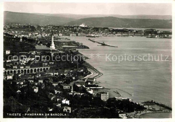 Trieste Panorama da Barcola
