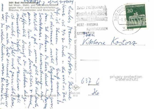 Bad Hermannsborn Kurhaus Fliegeraufnahme – Bild 2