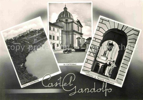 Castel Gandolfo Latium Lago Cattedrale Ingresso al Palazzo Pon