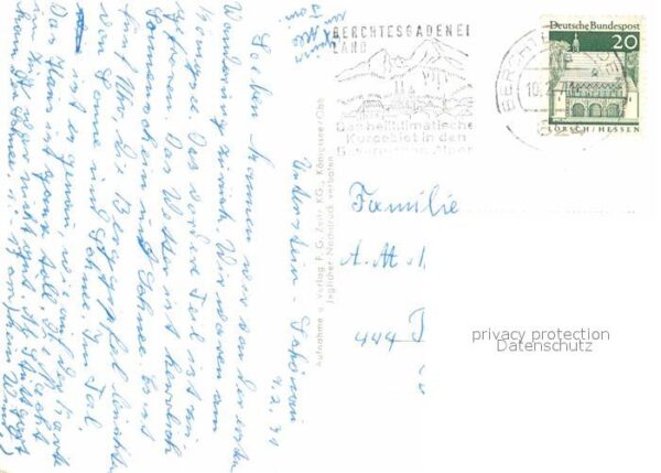 Schoenau Koenigssee Ortspartie mit Hotel Pension Unterstein – Bild 2