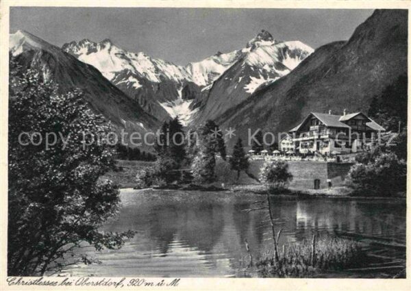 Oberstdorf Christlessee Hotel Restaurant am See Al