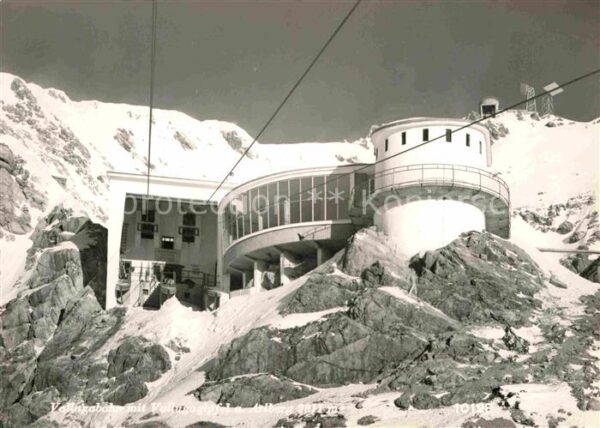 St Anton Arlberg Vallugabahn mit Vallugagipfel