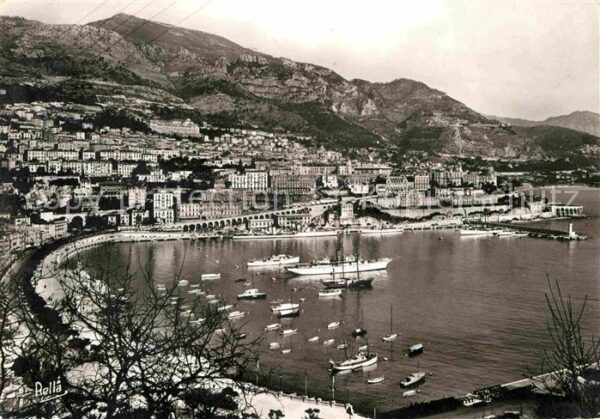 Monte-Carlo et le port de Monaco Cote d_Azur