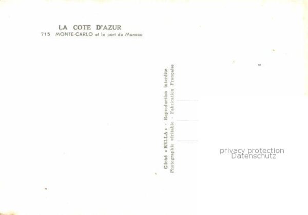 Monte-Carlo et le port de Monaco Cote d_Azur – Bild 2