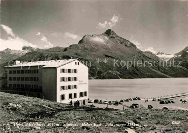 Silvretta-Hochalpenstrasse Hotel Silvrettasee Hohes Rad Piz Buingr