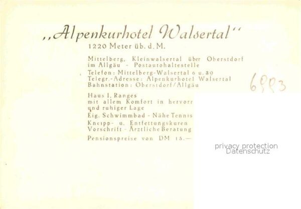 Mittelberg Kleinwalsertal Alpenkurhotel Walsertal – Bild 2