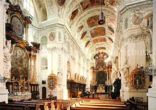 Waldsassen Stiftsbasilika Innenansicht Chorraum Qu