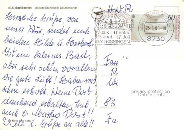 Bad Bocklet Stärkste Stahlquelle Deutschlands Kurha – Bild 2