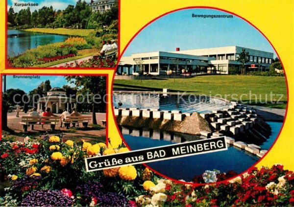 Bad Meinberg Kurparksee Bewegungszentrum Brunnenplat