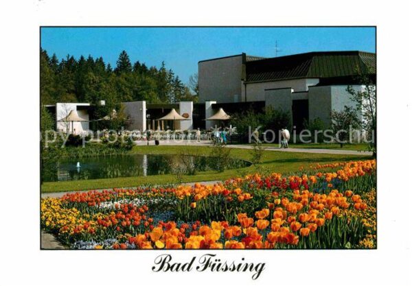 Bad Fuessing Thermalbad mit drei Mineralquellen Teic