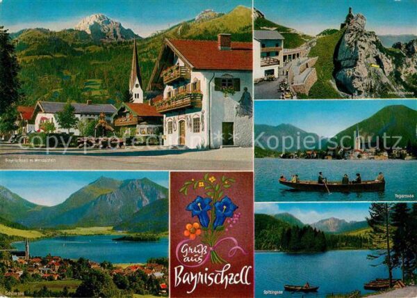 Bayrischzell Höhenluftkurort mit Wendelstein Tegerns