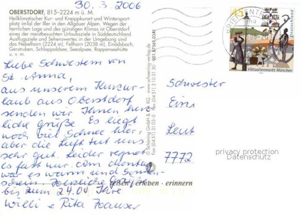 Oberstdorf Wintersportplatz Allgäu Arena Nebelhorn – Bild 2