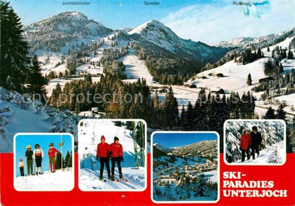 Unterjoch Skiparadies Wintersportplatz Allgäuer A