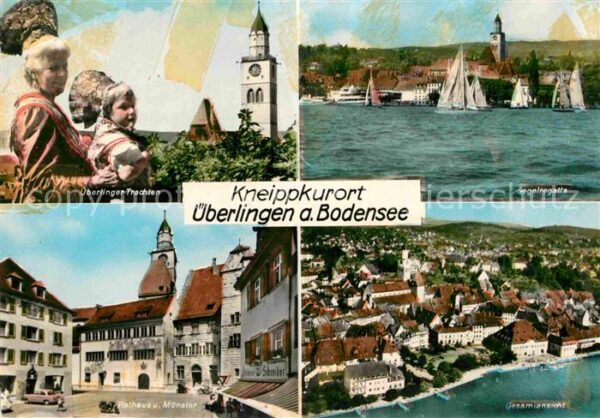 Ueberlingen Bodensee Trachten Segelregatta Rathaus Münster F
