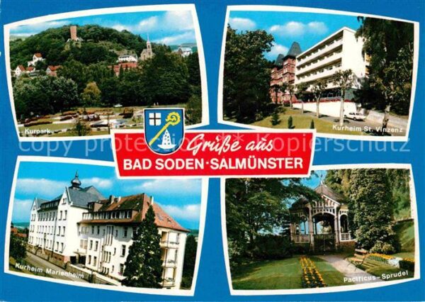 Salmuenster Bad Soden Kurpark Kurheim St Vinzenz Pacificus Sp