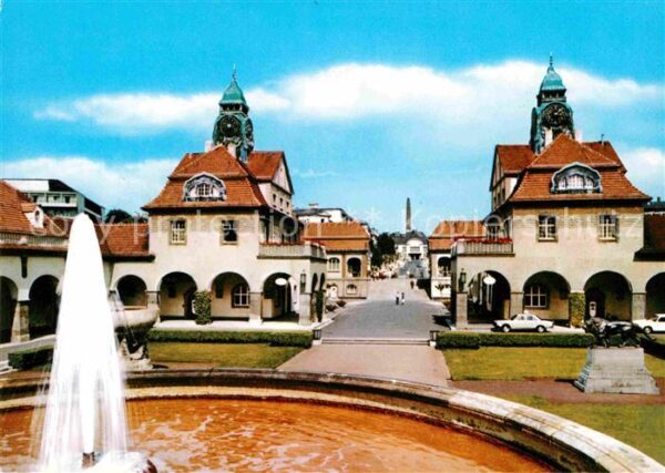 Bad Nauheim Grosser Sprudel Hessisches Staatsbad