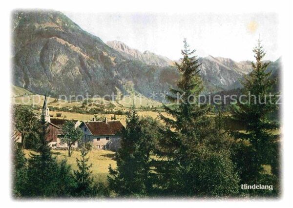 Hindelang Panorama Alpen Serie Das Land der Bayer