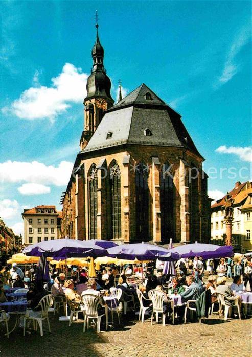 Heidelberg Neckar Heiliggeistkirche Spätgotik um 1400 Str
