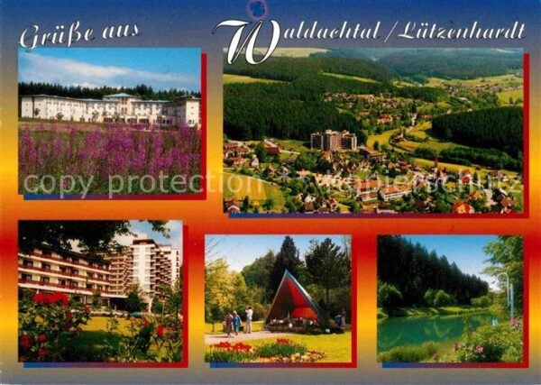 Luetzenhardt Panorama Luftkurort Schwarzwald Kurhote