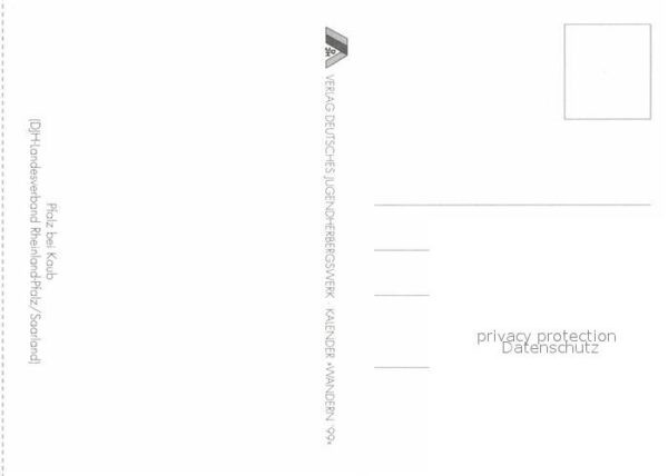 Kaub Pfalz Burg Pfalzgrafenstein Kalender Wa – Bild 2