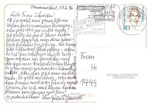 Oberwiesenthal Erzgebirge Denkmal Postkutsche Sprungschanzen Pano – Bild 2