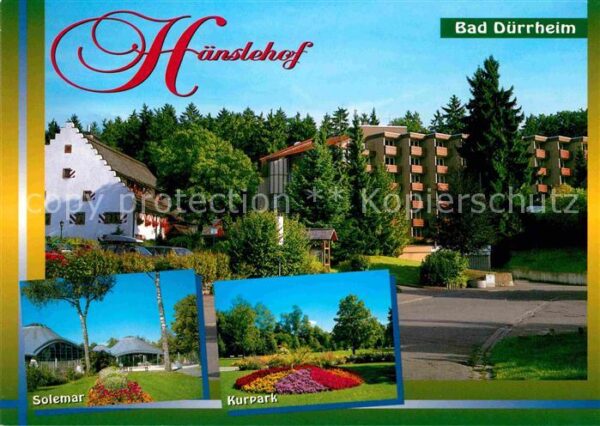 Bad Duerrheim Hänslehof Kureinrichtung für Mutter und