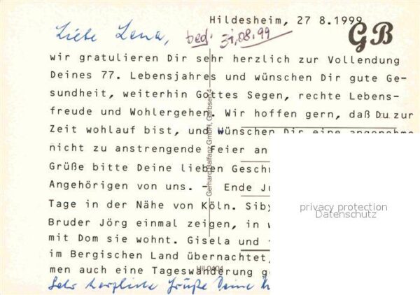 Hildesheim Andreas Passage Dom Kirche Theater Fach – Bild 2