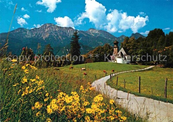 Kochel See Sommertag in Bayerischen Alpen Herzogst